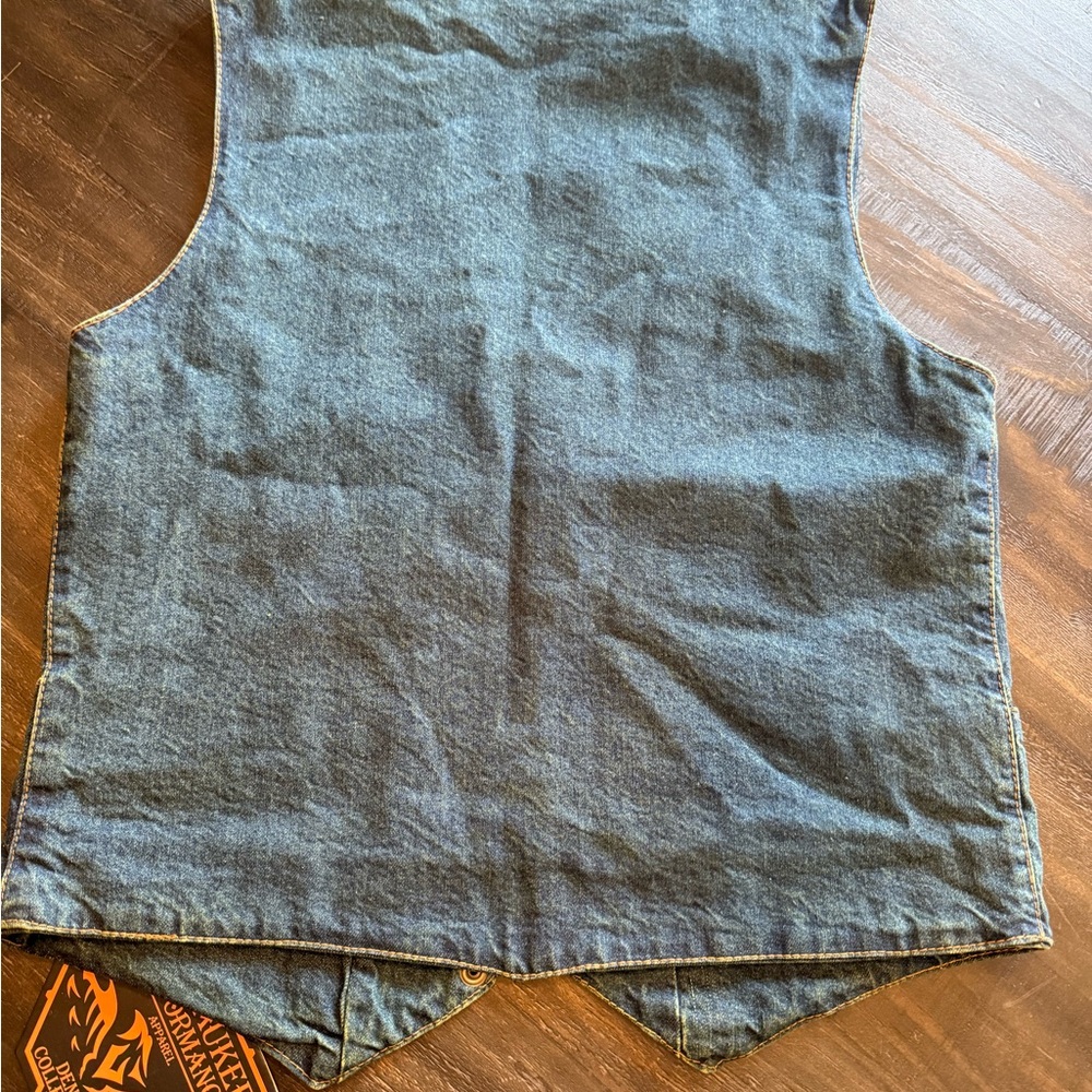 Milwaukee Performance Blue Denim Vest - Picture 5 of 5